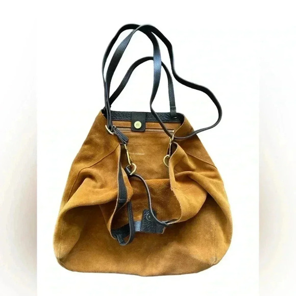 Mark & Graham Italian suede tote/crossbody - Picture 10 of 16